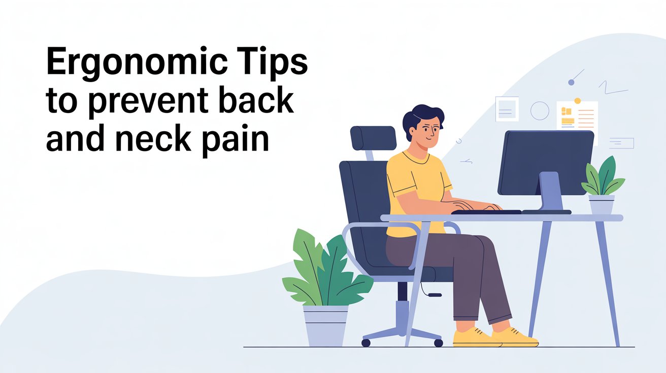 Ergonomic Tips to Prevent Back and Neck Pain