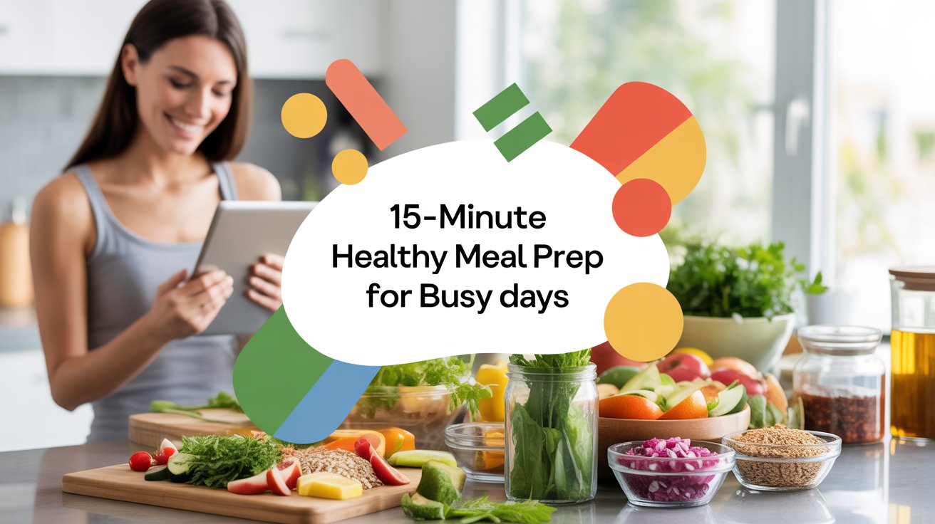 15-Minute Healthy Meal Prep for Busy Days