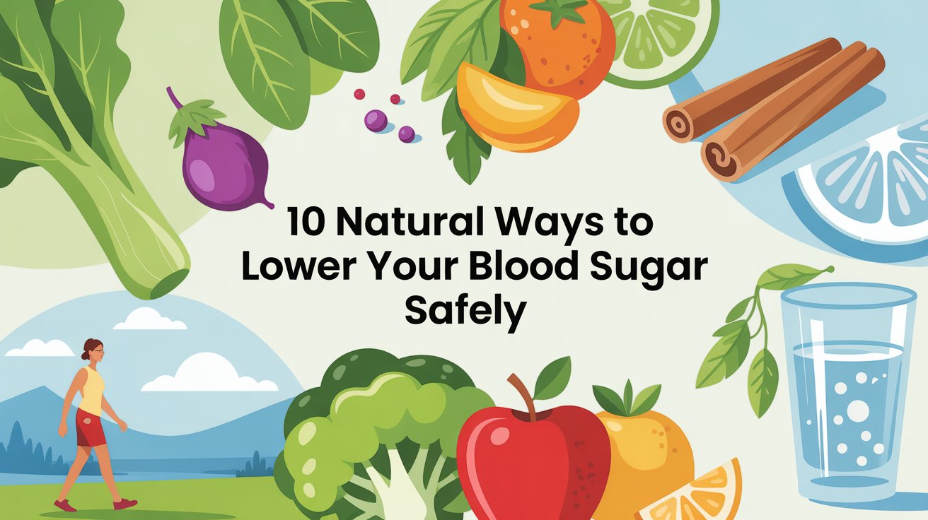 10 Natural Ways to Lower Your Blood Sugar Safely
