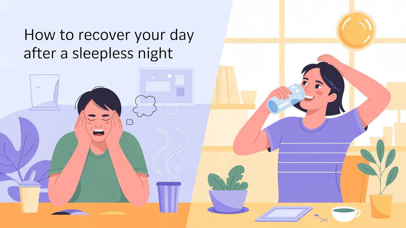How to Recover Your Day After a Sleepless Night